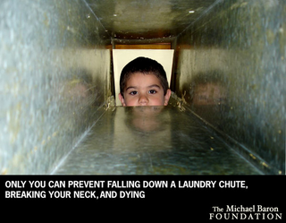 Educational posters are on display in hotels and large mansions across the country.